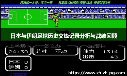 日本与伊朗足球历史交锋记录分析与战绩回顾